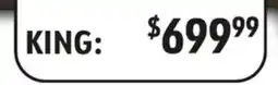 Oxford Mills KING: offer