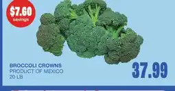 Wholesale Club BROCCOLI CROWNS offer
