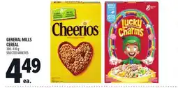 Metro GENERAL MILLS CEREAL offer