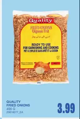 Wholesale Club FRIED ONIONS offer