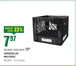 BMR CAISSE DE LAIT offer