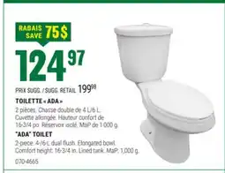 BMR TOILETTE  ADA  offer