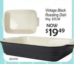 Oxford Mills Vintage Black Roasting Dish offer