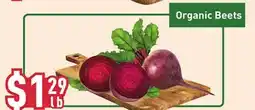 Healthy Planet Produce Beets offer