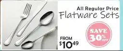 Oxford Mills All Regular Price Flatware Sets offer