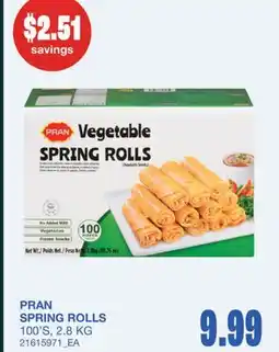 Wholesale Club SPRING ROLLS, 100'S offer