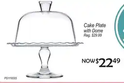 Oxford Mills Cake Plate with Dome offer