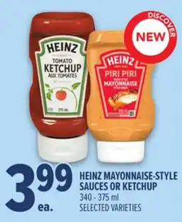 Metro HEINZ MAYONNAISE-STYLE SAUCES OR KETCHUP offer