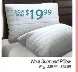 Oxford Mills Wool Surround Pillow offer
