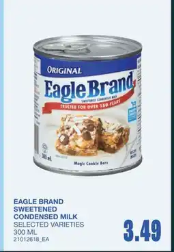 Wholesale Club SWEETENED CONDENSED MILK offer