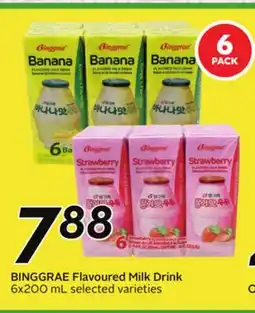 Sobeys BINGGRAE Flavoured Milk Drink offer