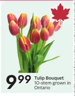 Sobeys Tulip Bouquet offer