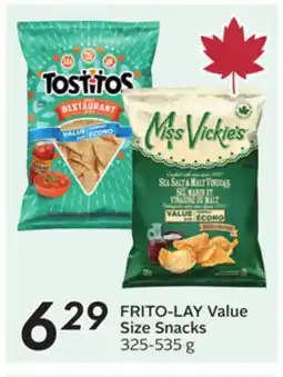 Sobeys FRITO-LAY Value Size Snacks offer