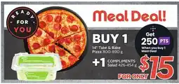 Sobeys 14 Take & bake Pizza offer