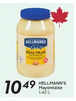 Sobeys HELLMANN'S Mayonnaise offer
