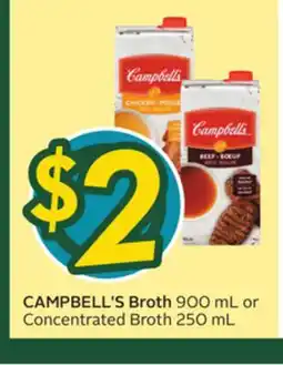 Sobeys CAMPBELL'S Broth offer