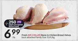 Sobeys Fresh AIR-CHILLED Bone-In Chicken Breast Halves offer