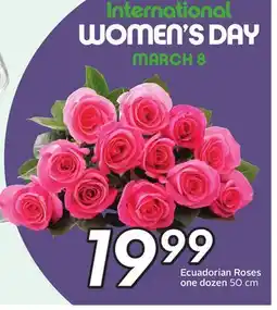 Sobeys Ecuadorian Roses offer
