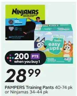 Sobeys PAMPERS Training Pants offer