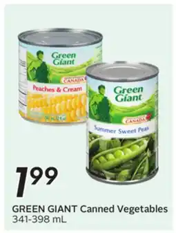 Sobeys GREEN GIANT Canned Vegetables offer
