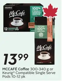 Sobeys MCCAFÉ Coffee offer