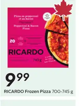 Sobeys RICARDO Frozen Pizza offer