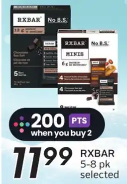 Sobeys RXBAR offer