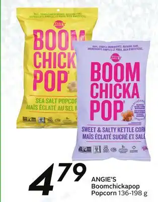 Sobeys ANGIE'S Boomchickapop Popcorn offer