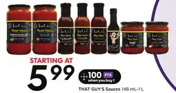Sobeys THAT GUY'S Sauces offer