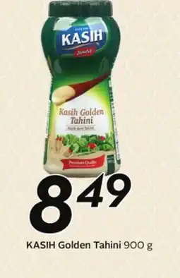Sobeys KASIH Golden Tahini offer