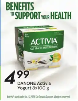 Sobeys DANONE Activia Yogurt offer