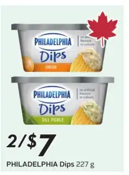 Sobeys PHILADELPHIA Dips offer