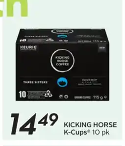 Sobeys KICKING HORSE K-Cups offer