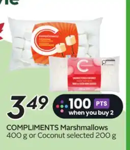 Sobeys COMPLIMENTS Marshmallows offer