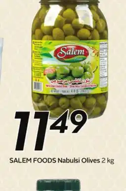 Sobeys SALEM FOODS Nabulsi Olives offer