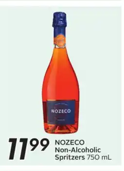 Sobeys NOZECO Non-Alcoholic Spritzers offer