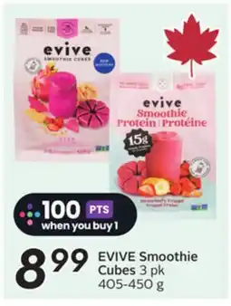 Sobeys EVIVE Smoothie Cubes offer