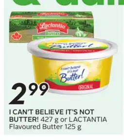 Sobeys I CAN'T BELIEVE IT'S NOT BUTTER! offer