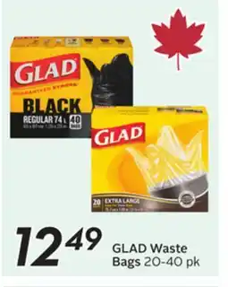 Sobeys GLAD Waste Bags offer