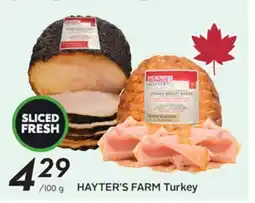 Sobeys HAYTER'S FARM Turkey offer