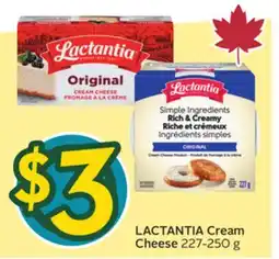 Sobeys LACTANTIA Cream Cheese offer
