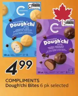 Sobeys COMPLIMENTS Dough'chi Bites offer