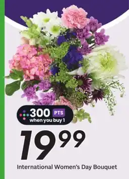 Sobeys International Women's Day Bouquet offer