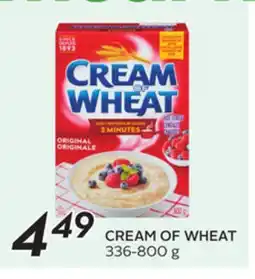 Sobeys CREAM OF WHEAT offer