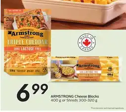 Sobeys ARMSTRONG Cheese Blocks offer