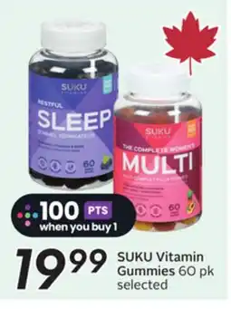 Sobeys SUKU Vitamin Gummies offer