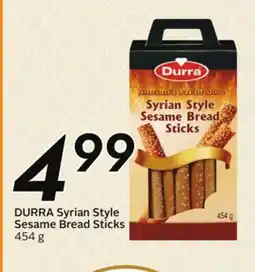Sobeys DURRA Syrian Style Sesame Bread Sticks offer