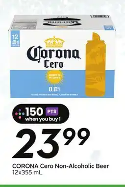Sobeys CORONA Cero Non-Alcoholic Beer offer