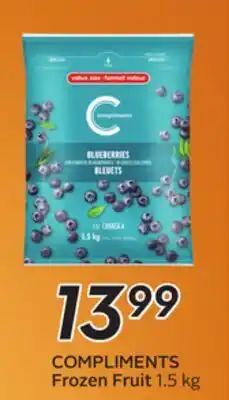 Sobeys COMPLIMENTS Frozen Fruit offer