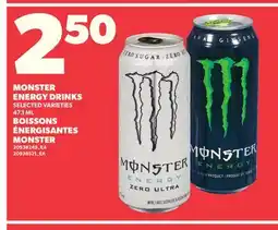 Independent Grocer MONSTER ENERGY DRINKS offer